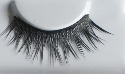 Eulenspiegel Wimpern Schwarz unregelmäßig gekreuzt ein Paar