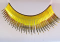 Eulenspiegel Wimpern Gold metallic ein Paar
