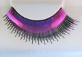 Eulenspiegel Wimpern Pink metallic ein Paar