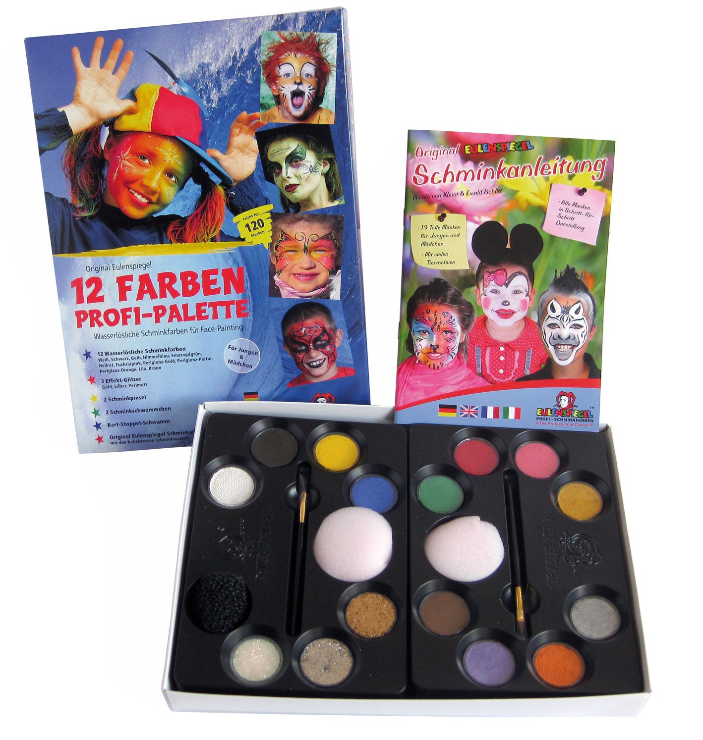 Eulenspiegel 12 Farben Profi Palette