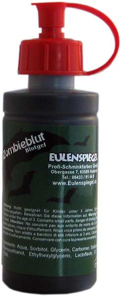 Eulenspiegel Zombieblut Dunkelgrün 50 ml