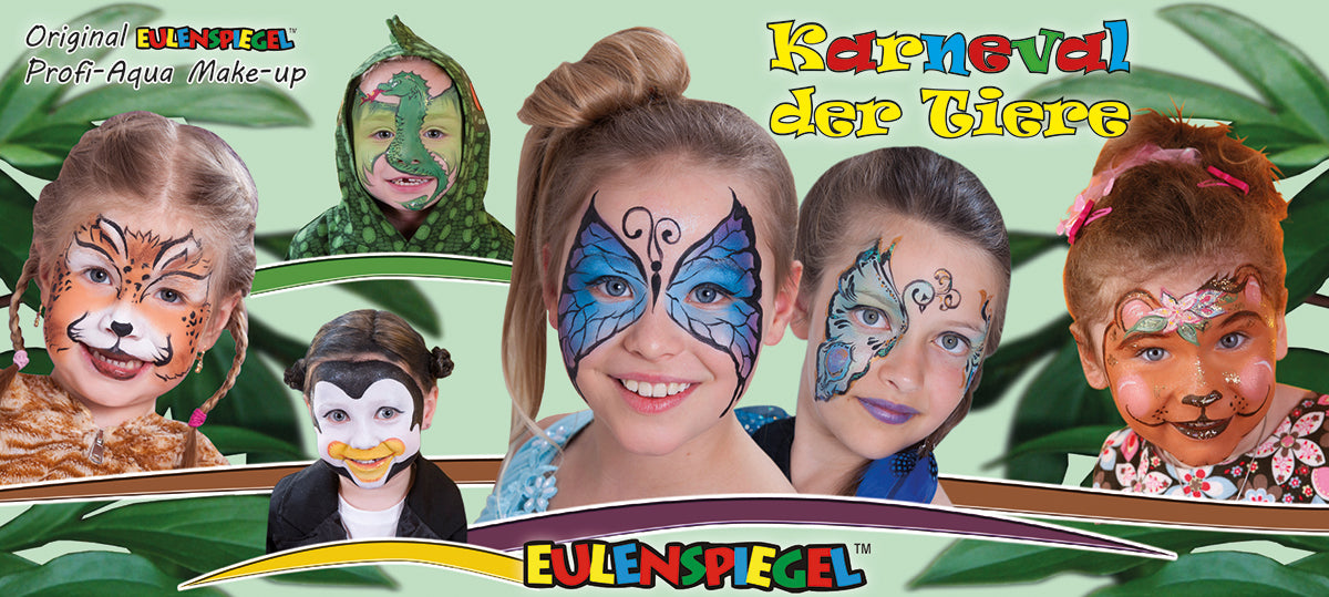 Eulenspiegel 12 Farben Metall Palette Karneval der Tiere