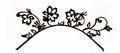 Eulenspiegel 3D Papier-Wimpern Flowers ein Paar