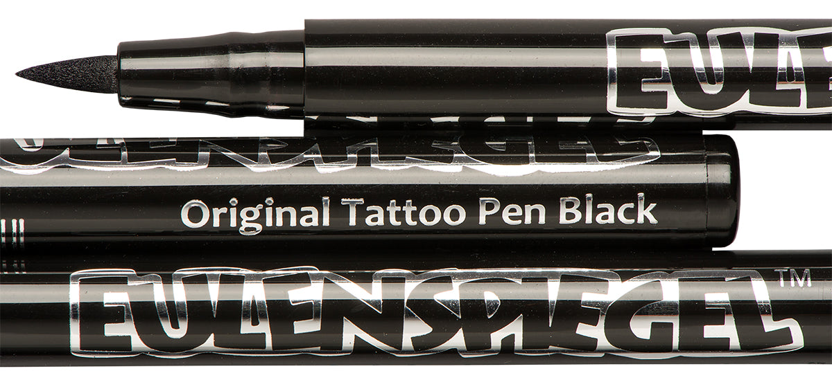 Eulenspiegel Eyeliner / Tattoo Stift Schwarz