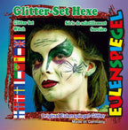 Eulenspiegel Glitzer Motiv Set Hexe