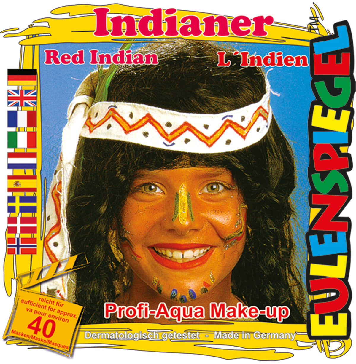 Eulenspiegel Motiv-Set Indianer