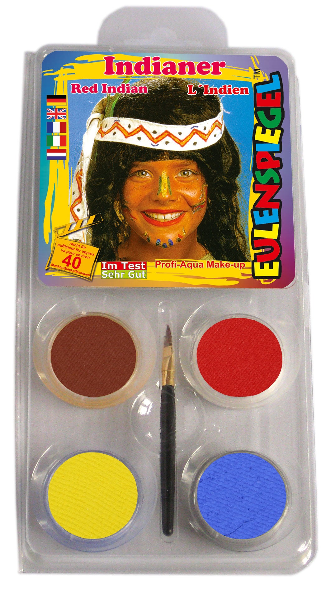 Eulenspiegel Motiv-Set Indianer