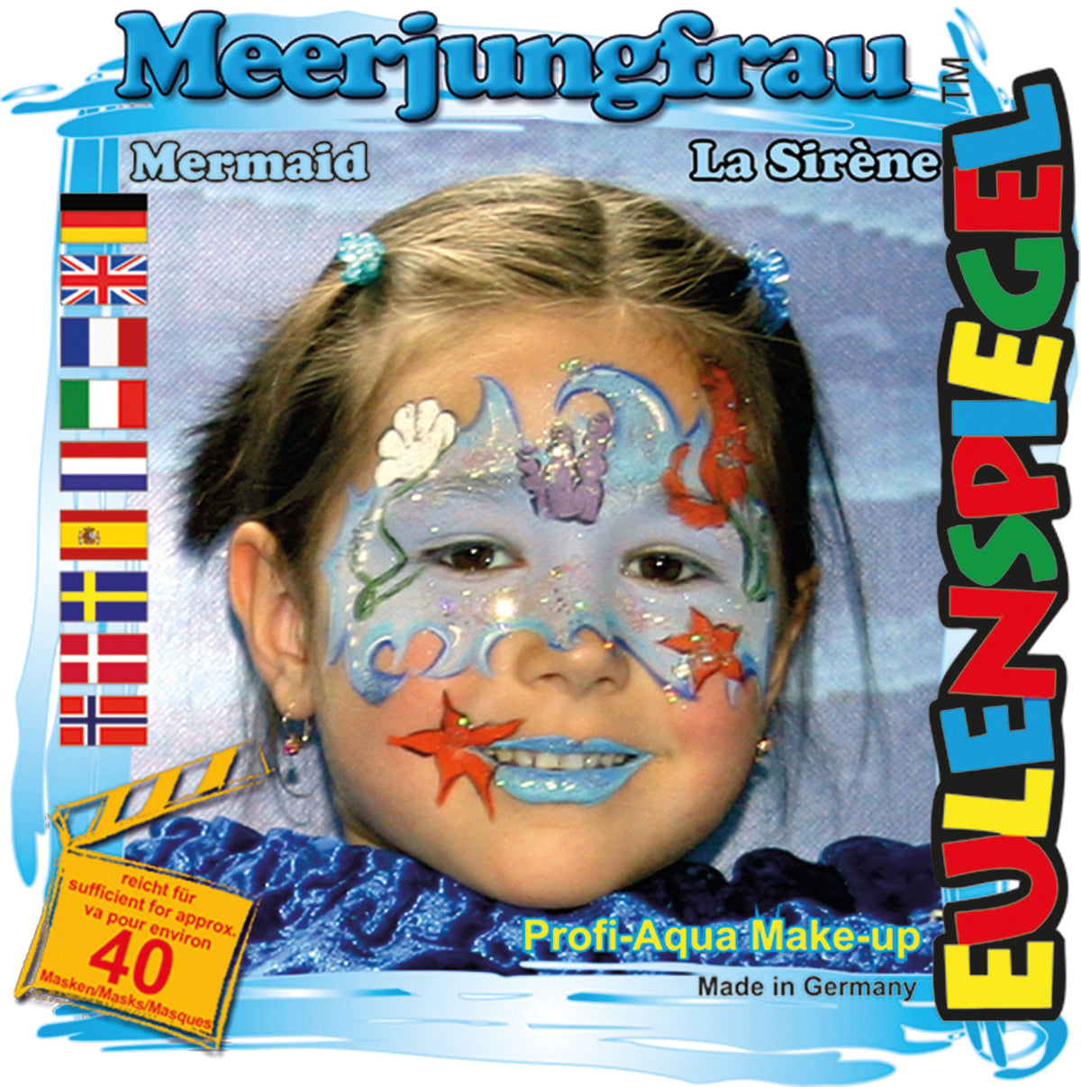 Eulenspiegel Motiv-Set Meerjungfrau