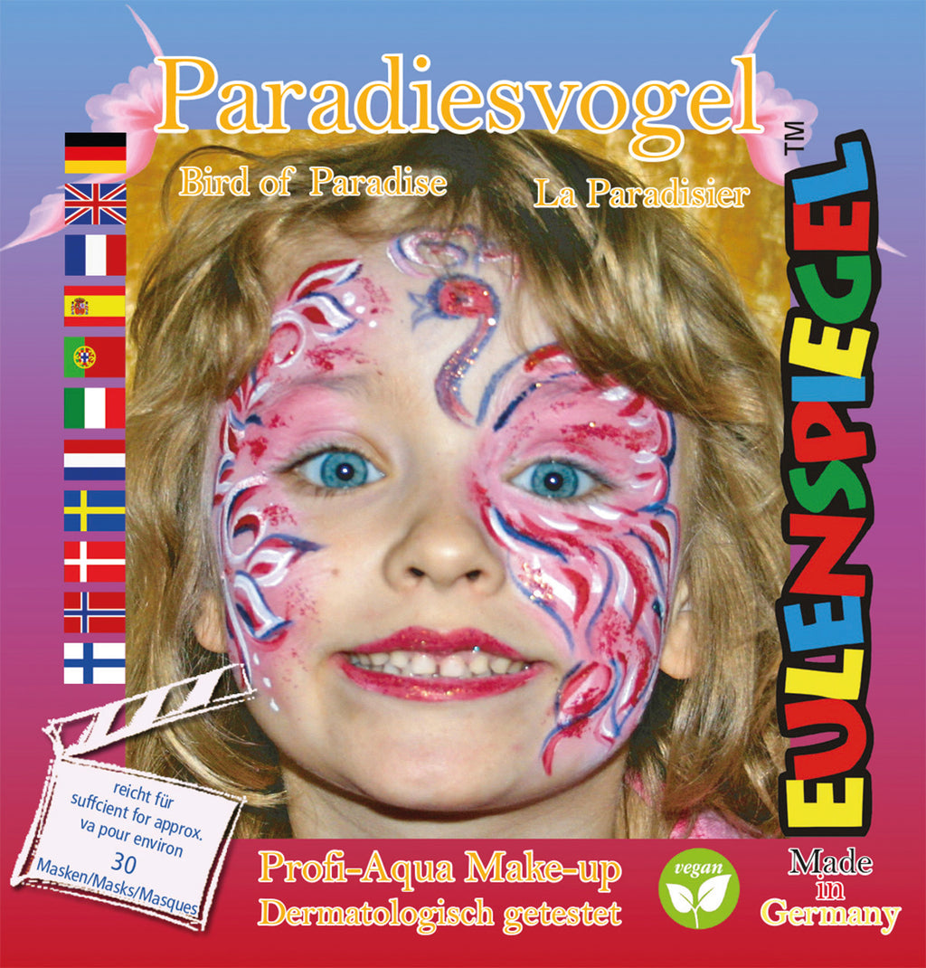 Eulenspiegel Motiv-Set Paradiesvogel