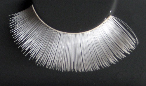 Eulenspiegel Wimpern Weiss standard mittellang ein Paar