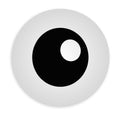 Eyeball Auge 12,5 cm 5" Latex Luftballons Gemar