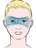 Face Painting Schablone Drops Eulenspiegel