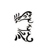 Eulenspiegel Face Painting Schablone Butterfly