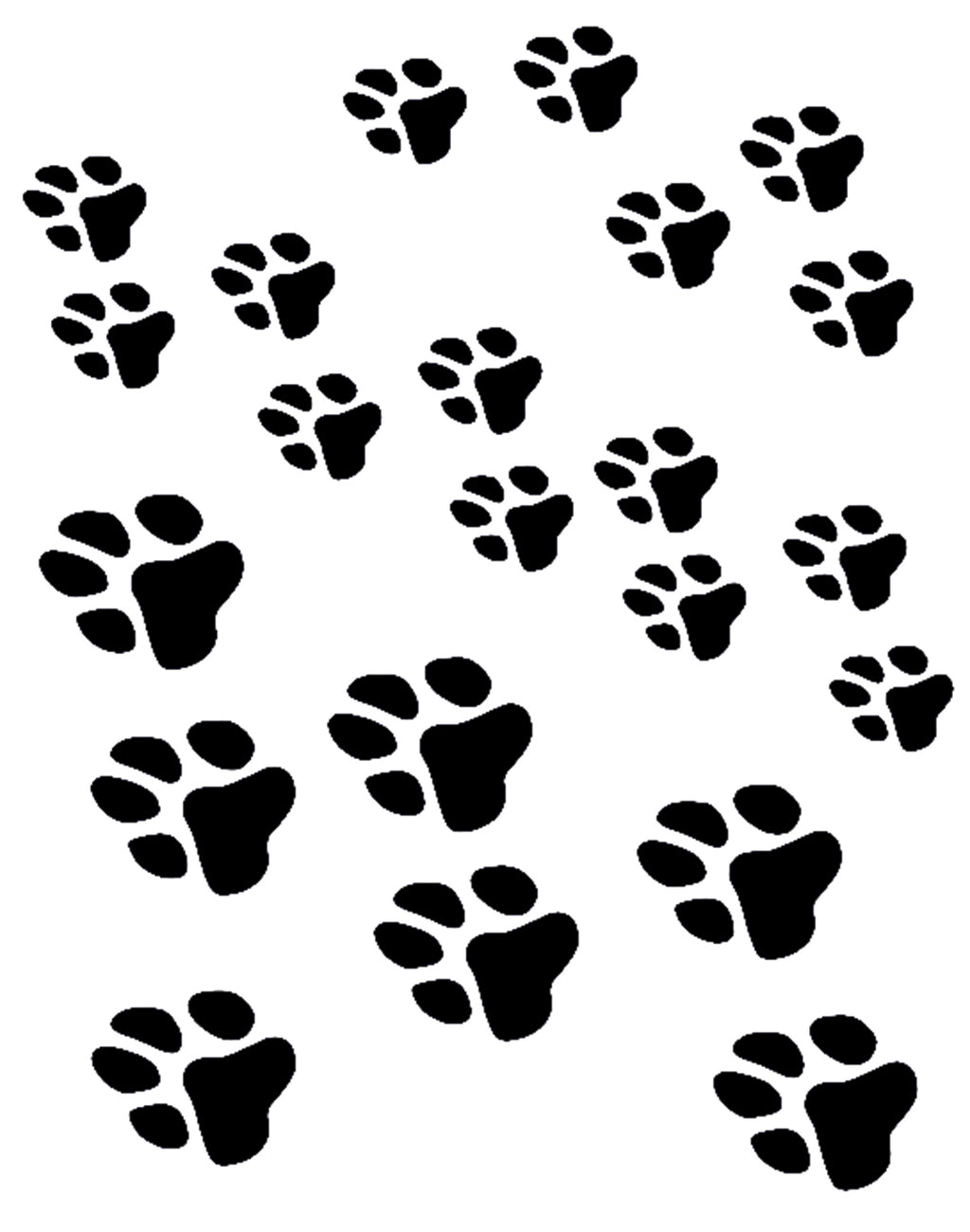 Face Painting Schablone Paws Eulenspiegel