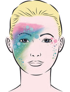 Face Painting Schablone Blubber Eulenspiegel