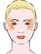 Face Painting Schablone Butterfly Eulenspiegel