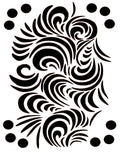 Eulenspiegel Face Painting Schablone Infinity