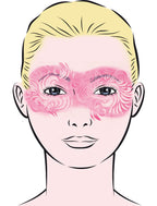 Face Painting Schablone Infinity Eulenspiegel