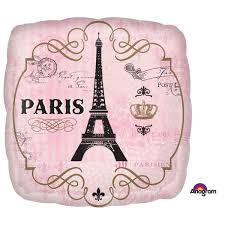 A Day in Paris Folienballon 45cm
