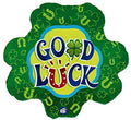 Good Luck Kleeblatt Viel Glück Folienballon 45 cm