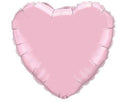 Folienballon Herz Pearl Pink (Rosa) 45cm 18" Qualatex