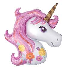 Mylar Magical Unicorn Folienballon 84 cm