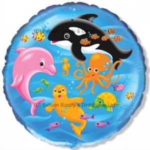 Sea World Folienballon 45 cm