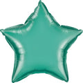 Stern Chrome Green Folienballon Grün 50 cm