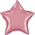 Stern Chrome Mauve Folienballon Hell Lila 50 cm