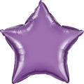 Stern Chrome Purple Folienballon Lila 50 cm