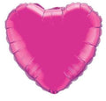 Folienballon Herz Magenta 45cm 18 Inch Qualatex