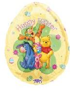 Folienballon Pooh with Friends Osterei 76 cm