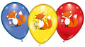 Foxi Fuchs 27,5cm 11" Latex Luftballons Karaloon