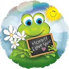 Froggie Mommy I Love You Folienballon 43cm