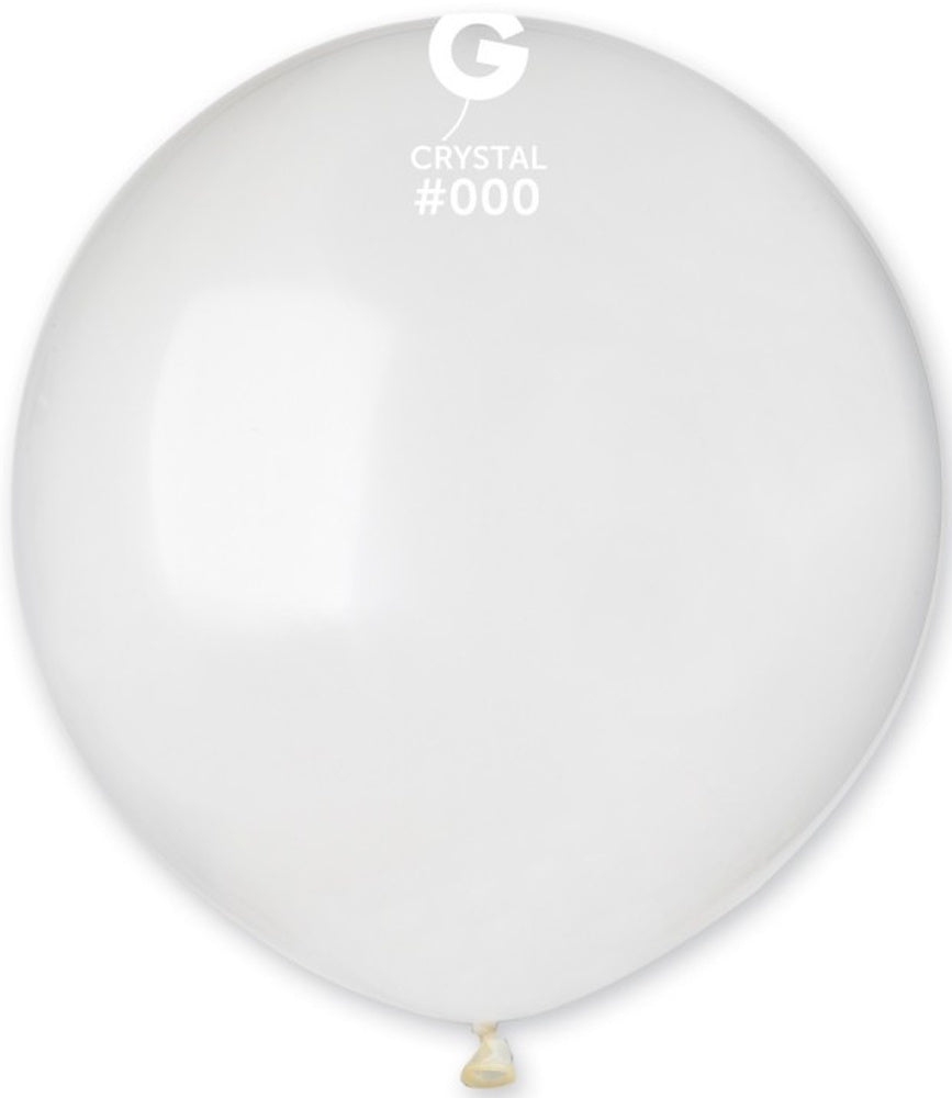 Gemar 000 Crystal Crystal 48cm 19" G150 Latex Luftballons