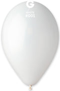 Gemar 001 Standard White 33cm 13 Inch G120 Latex Luftballons