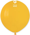 Gemar 003 Standard Mango Yellow 48cm 19 Inch G19 Latex Luftballons