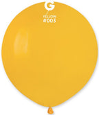 Gemar 003 Standard Mango Yellow 48cm 19 Inch G19 Latex Luftballons
