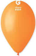 Gemar 004 Standard Orange 33cm 13" G120 Latex Luftballons