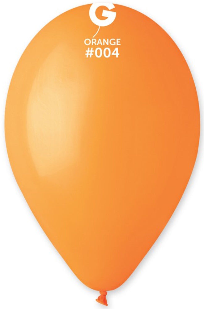 Gemar 004 Standard Orange 33cm 13" G120 Latex Luftballons