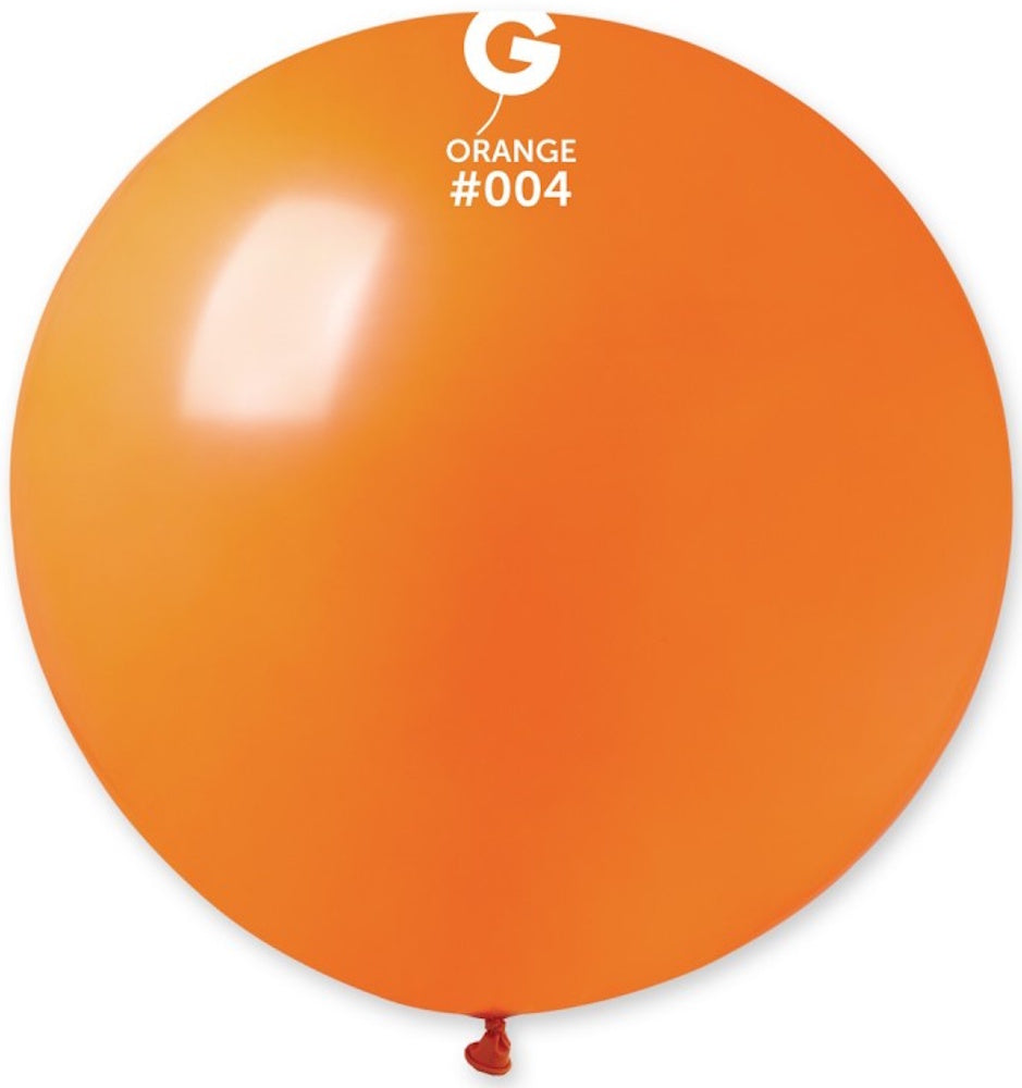 Gemar 004 Standard Orange 80cm 31" G30 Latex Luftballons