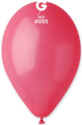 Gemar 005 Standard Raspberry Red 33cm 13 Inch G120 Latex Luftballons