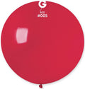 Gemar 005 Standard Raspberry Red 80cm 31 Inch Latex Luftballons