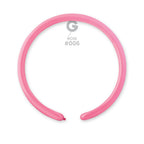 Gemar 006 Standard Rose 160G Modellierballons D2 Rosa