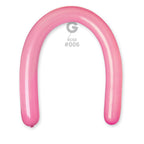 Gemar 006 Standard Rose 350G Modellierballons D6 Rosa