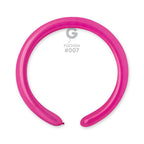 Gemar 007 Standard Fuchsia 260G Modellierballons D4 Magenta