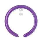 Gemar 008 Standard Purple 260G Modellierballons D4 Violett