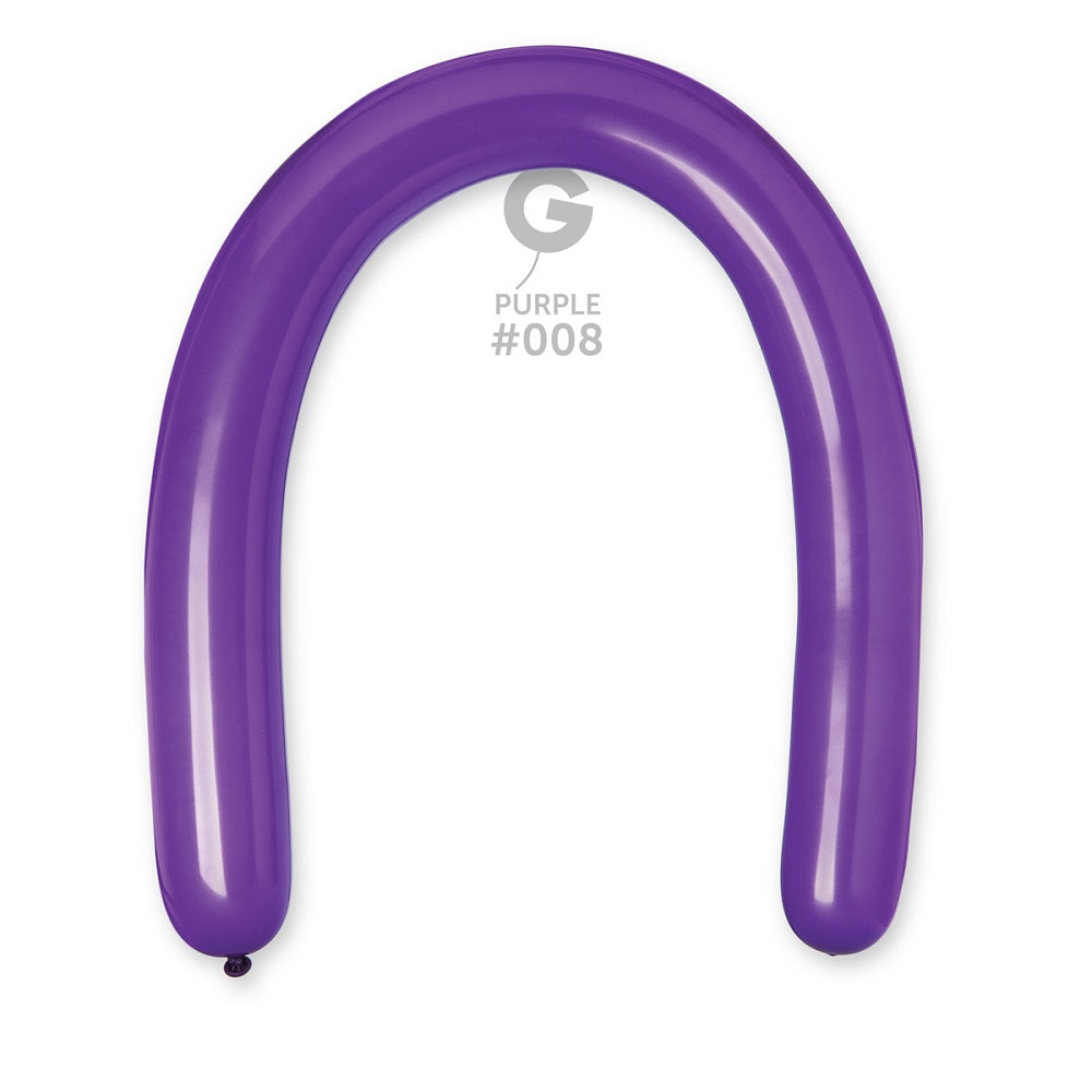 Gemar 008 Standard Purple 350G Modellierballons D6 Violett