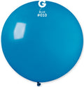 Gemar 010 Standard Blue 80cm 31 Inch Latex Luftballons