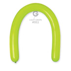 Gemar 011 Standard Light Green 350G Modellierballons D6 Grün